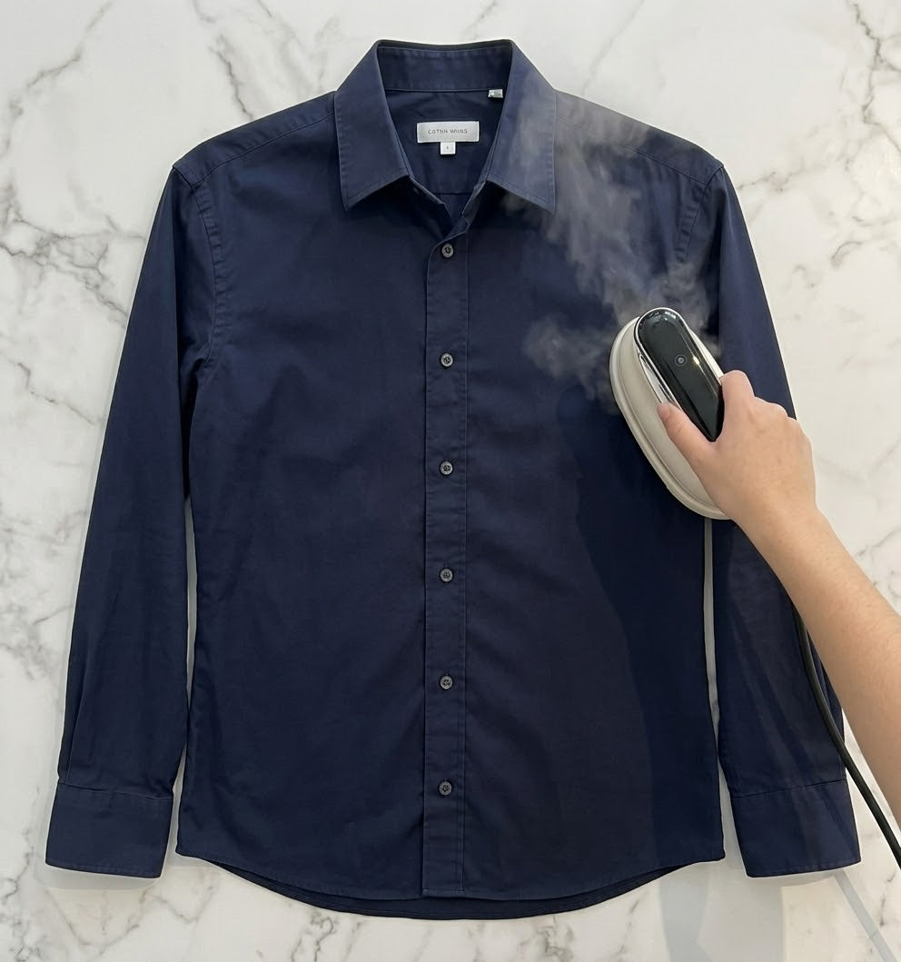 VELYZORA | Défroisseur Vapeur Nomade 2-en-1