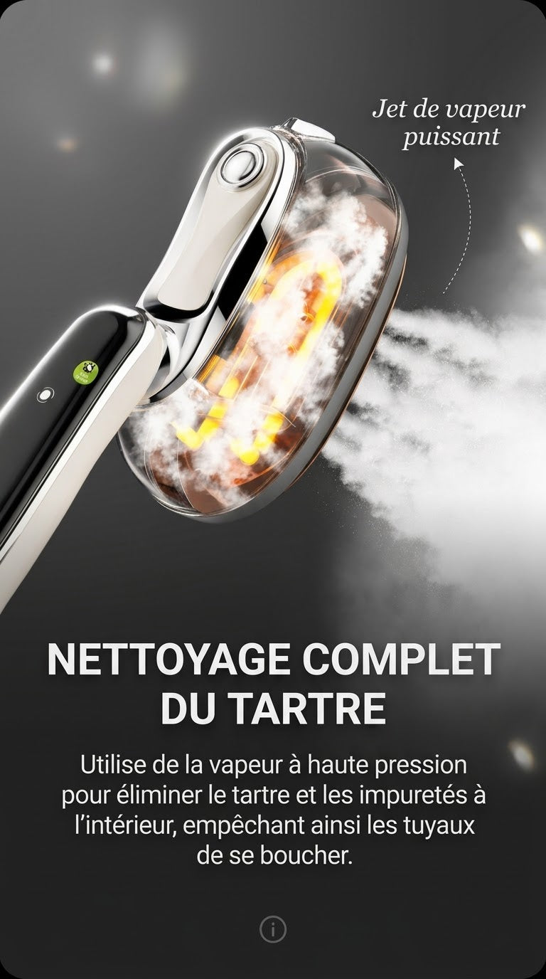 VELYZORA | Défroisseur Vapeur Nomade 2-en-1